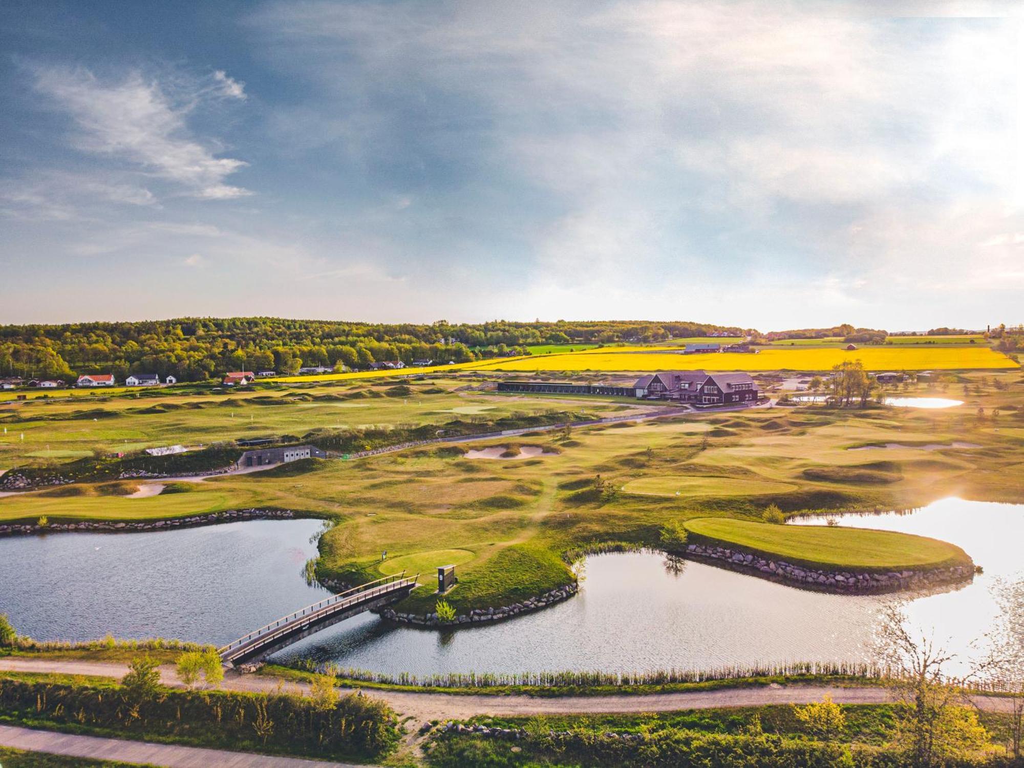 Halmstad Golfarena Stugor Eksteriør billede