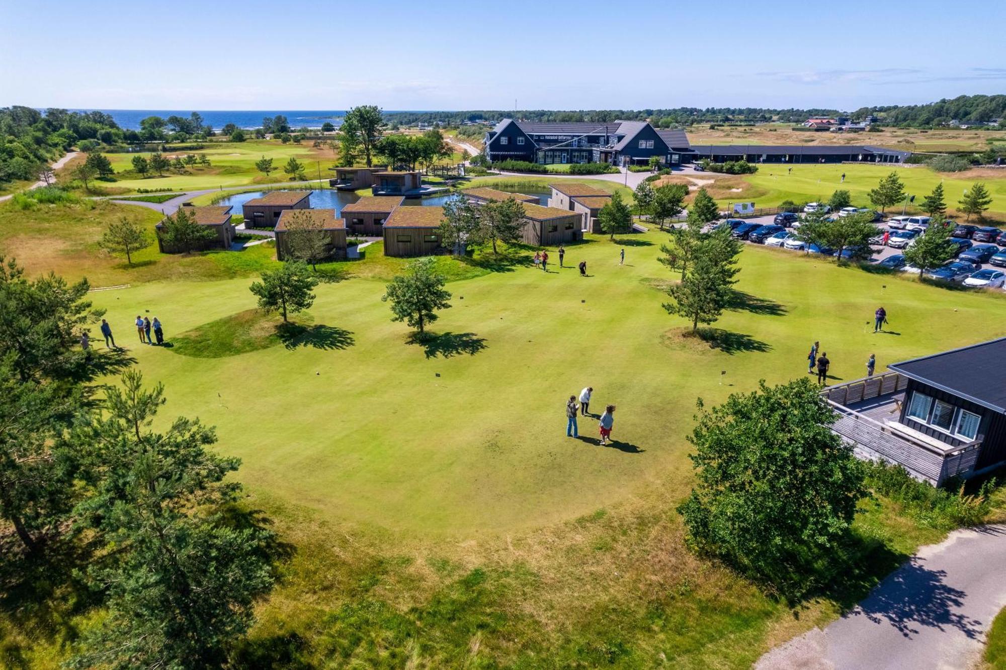 Halmstad Golfarena Stugor Eksteriør billede