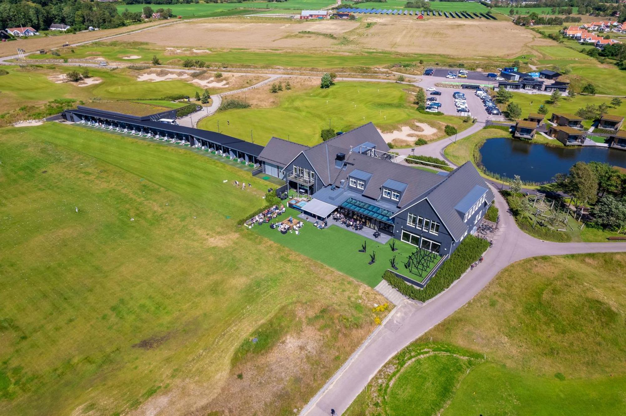 Halmstad Golfarena Stugor Eksteriør billede