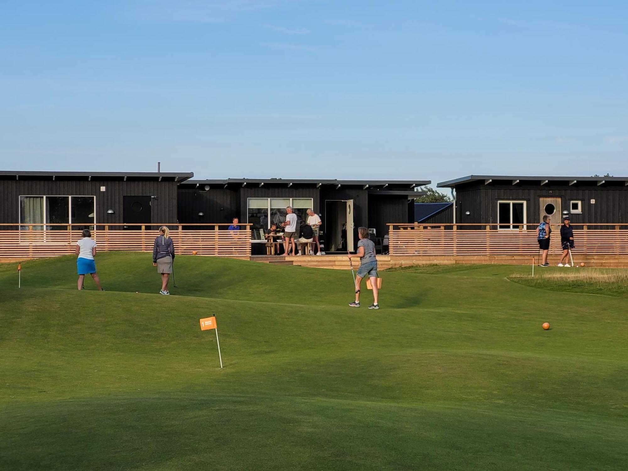 Halmstad Golfarena Stugor Eksteriør billede