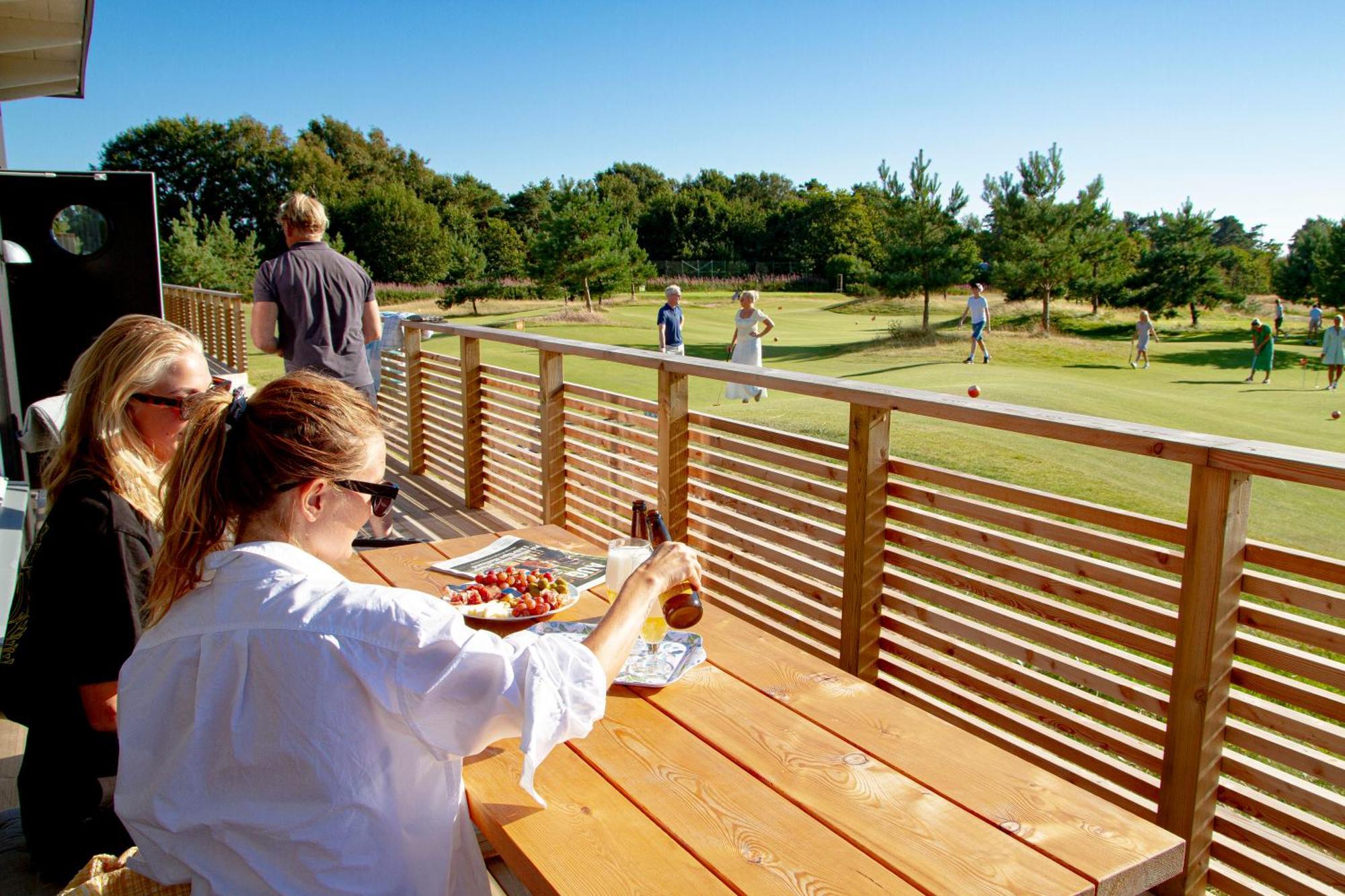 Halmstad Golfarena Stugor Eksteriør billede